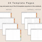 Digital Project Planner - Landscape - Autumn