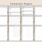 DIY Digital Planner - Portrait - Boho