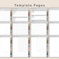 DIY Digital Planner - Portrait - Muted