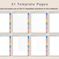 Digital Social Media Planner - Spring