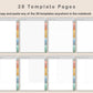 Digital Reading Planner - Portrait - Boho