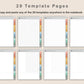 Digital Weight Loss Journal - Boho