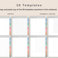 Digital Sewing Planner - Pastel