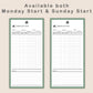 Digital Phone Planner - Boho