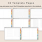 Digital Travel Planner - Landscape - Soft Boho