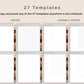 Digital Goal Planner - Brown