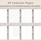 Digital Reading Planner - Portrait - Spring