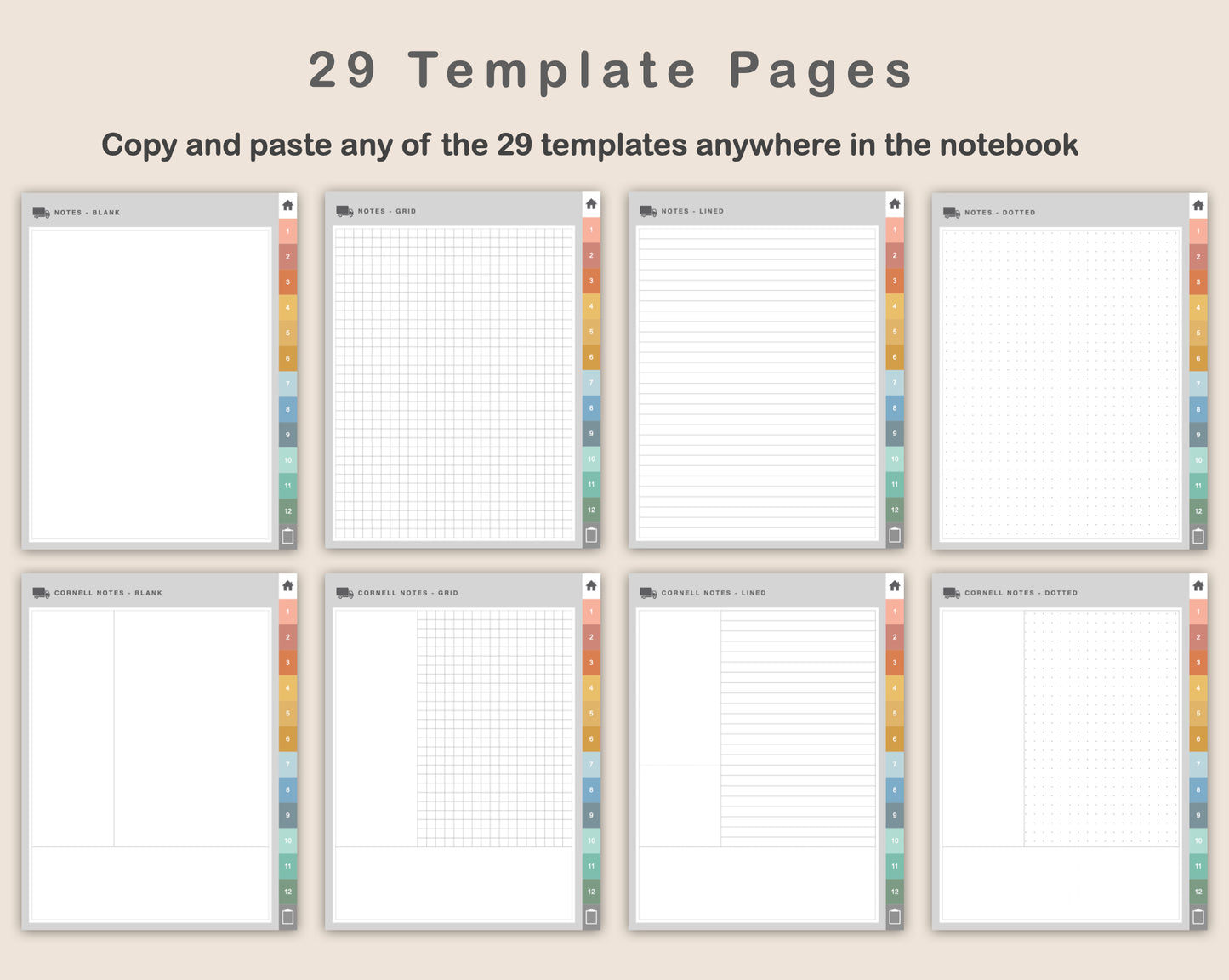 Digital Moving Planner - Boho