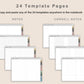 Digital Project Planner - Landscape - Muted